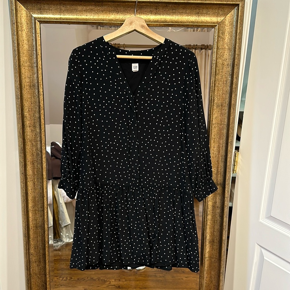 Polka dot Gap mini dress